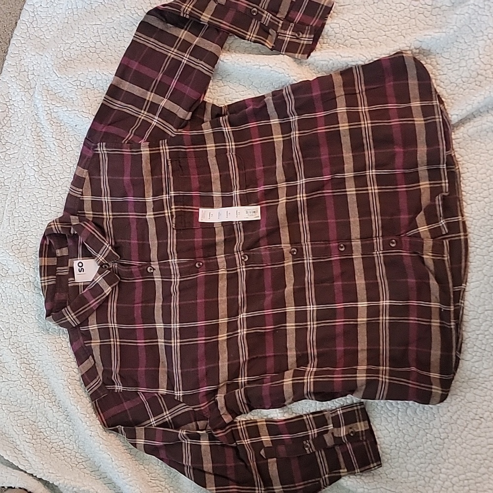 NWT! Flannel Long Sleeve